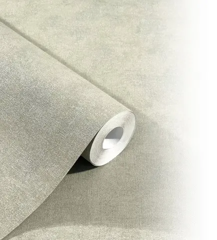 Green Metallic wallpaper roll